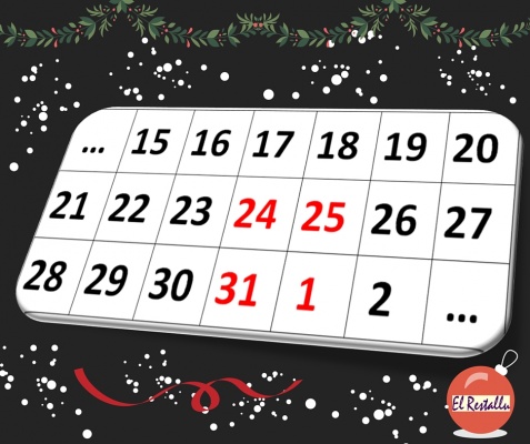 Calendario navideño